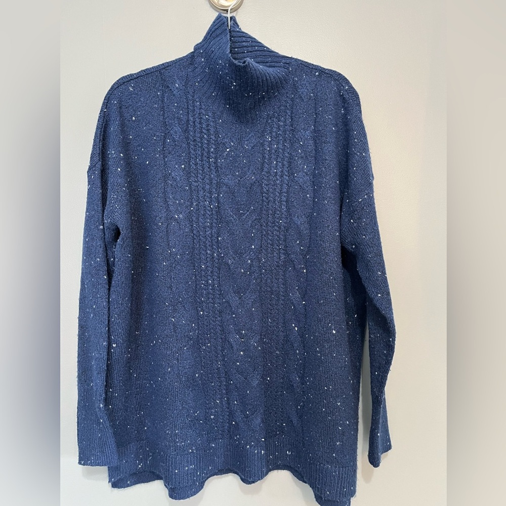 Camber & Grace tunic style mock neck sweater